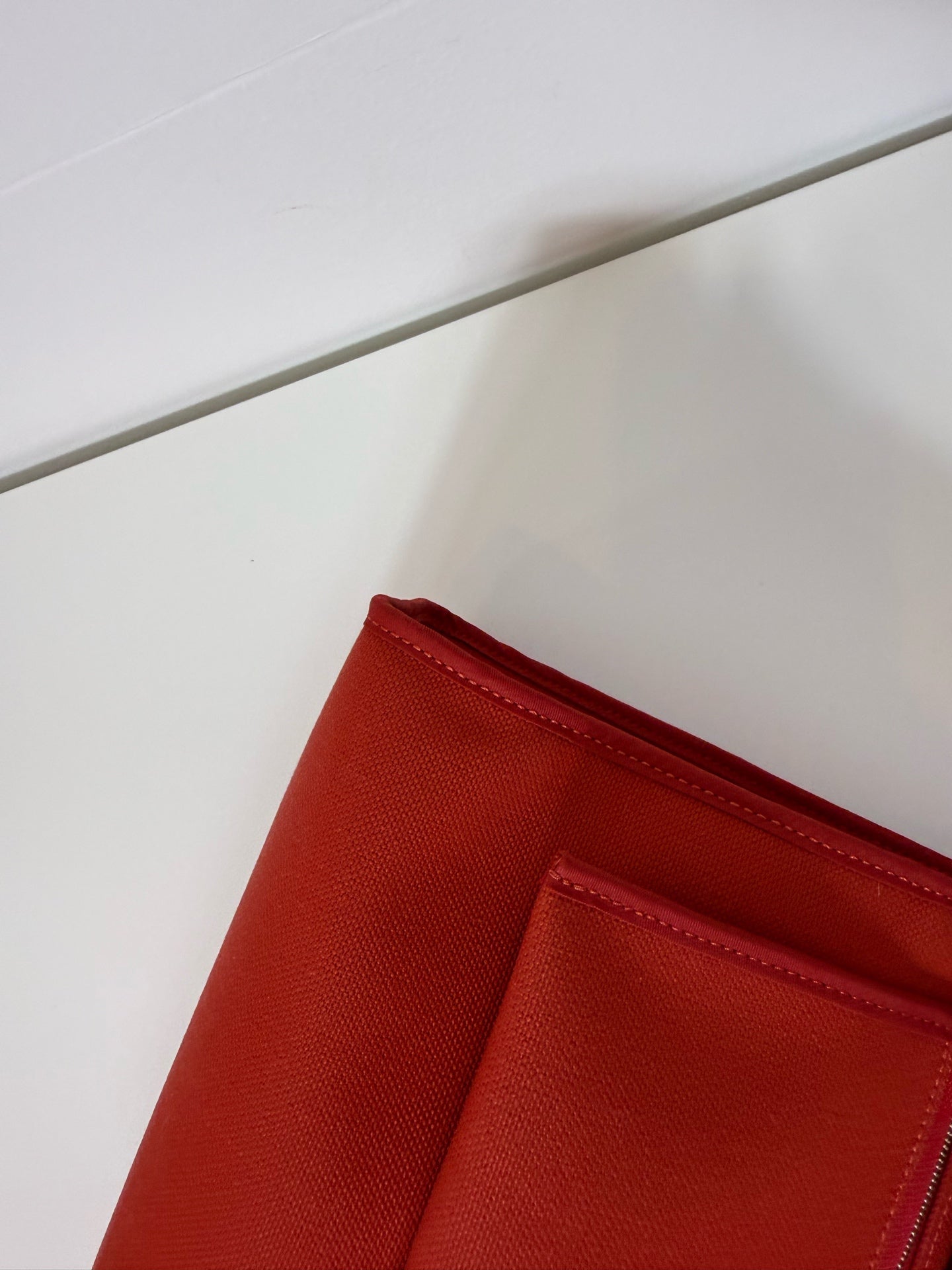 Hermes herbag 红色 31银扣 锁钥匙全 A刻 成色好 很新