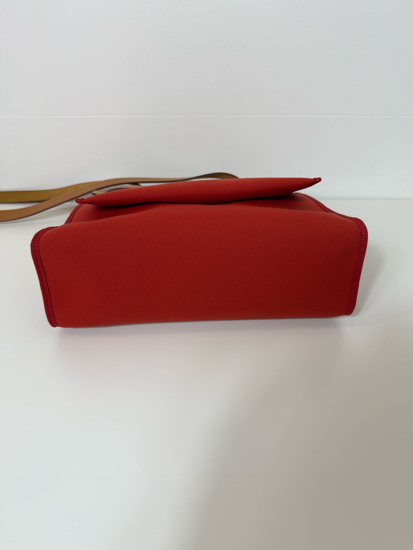 Hermes herbag 红色 31银扣 锁钥匙全 A刻 成色好 很新