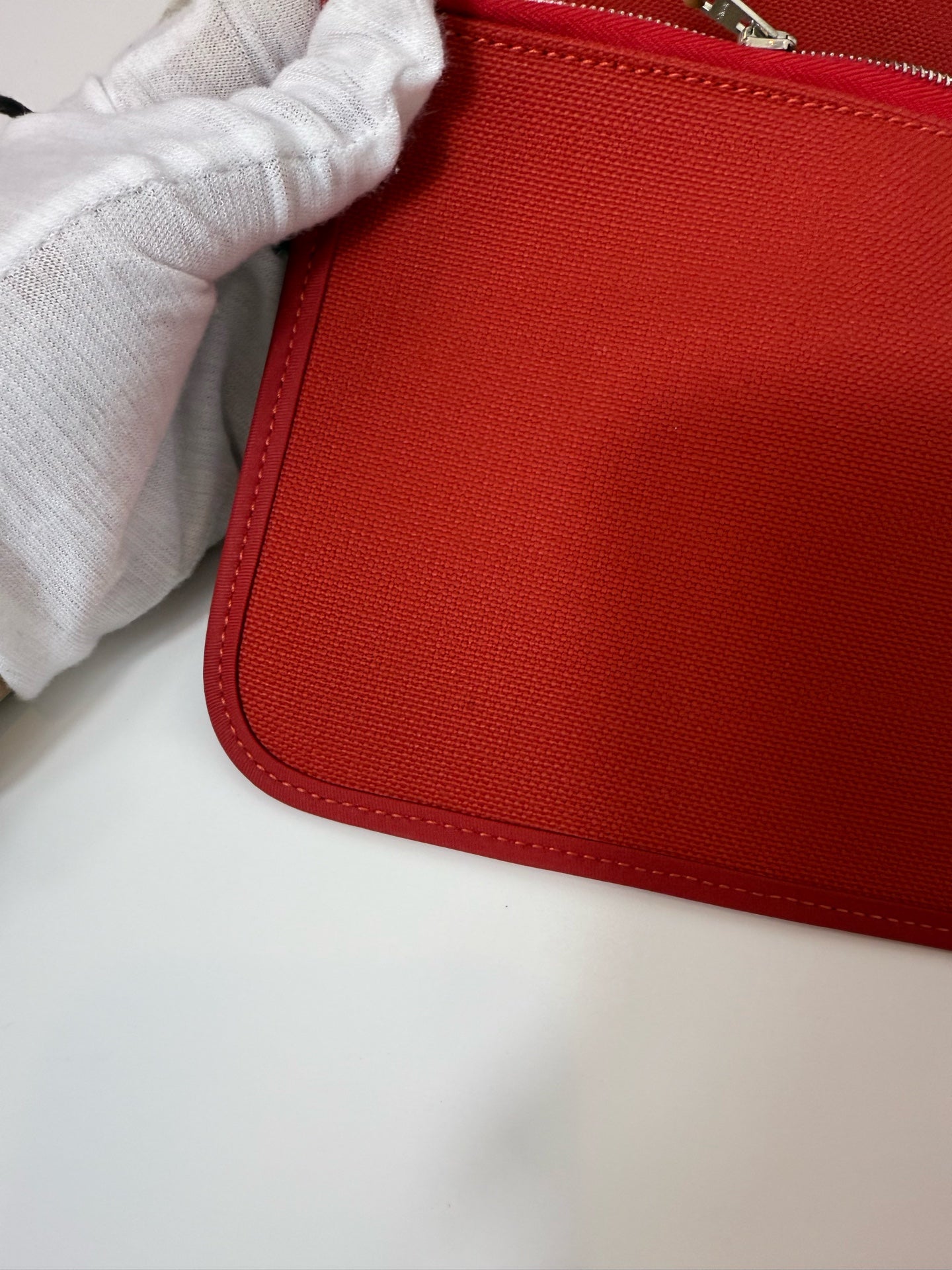 Hermes herbag 红色 31银扣 锁钥匙全 A刻 成色好 很新