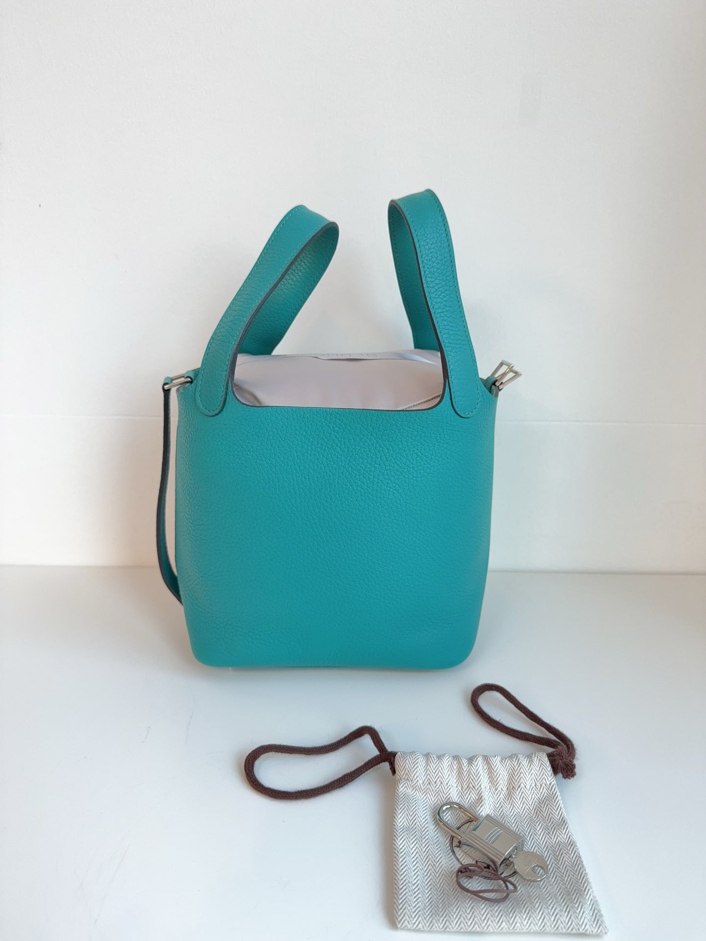 Hermes Picotin Peacock Blue 18cm