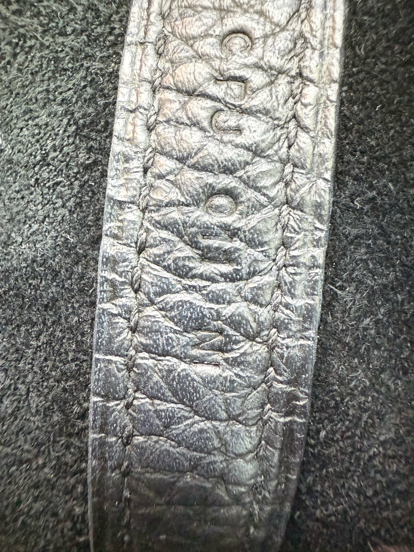 Hermes 菜篮子18黑银 c刻