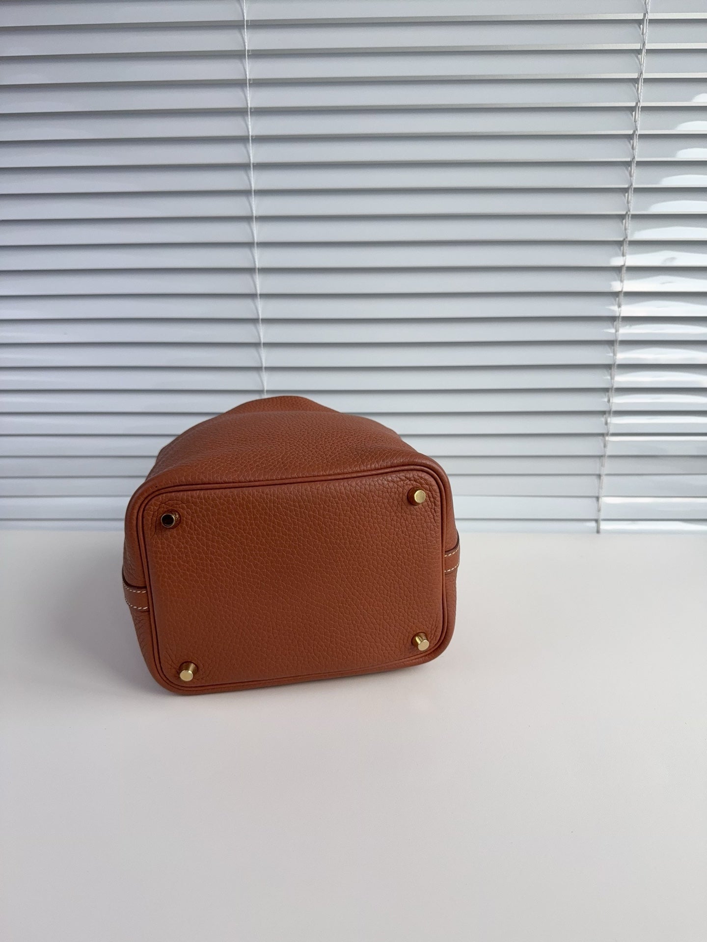 HERMES  Picotin Lock 18 D刻 金棕色 金扣