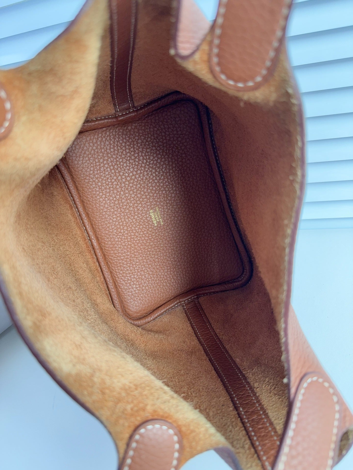 HERMES  Picotin Lock 18 D刻 金棕色 金扣