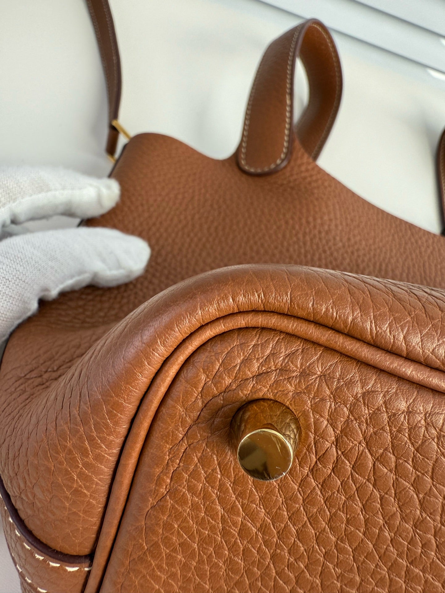 HERMES  Picotin Lock 18 D刻 金棕色 金扣