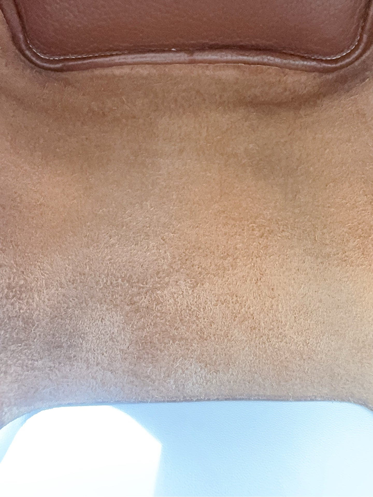 Hermes 菜篮子金棕18 c刻金扣