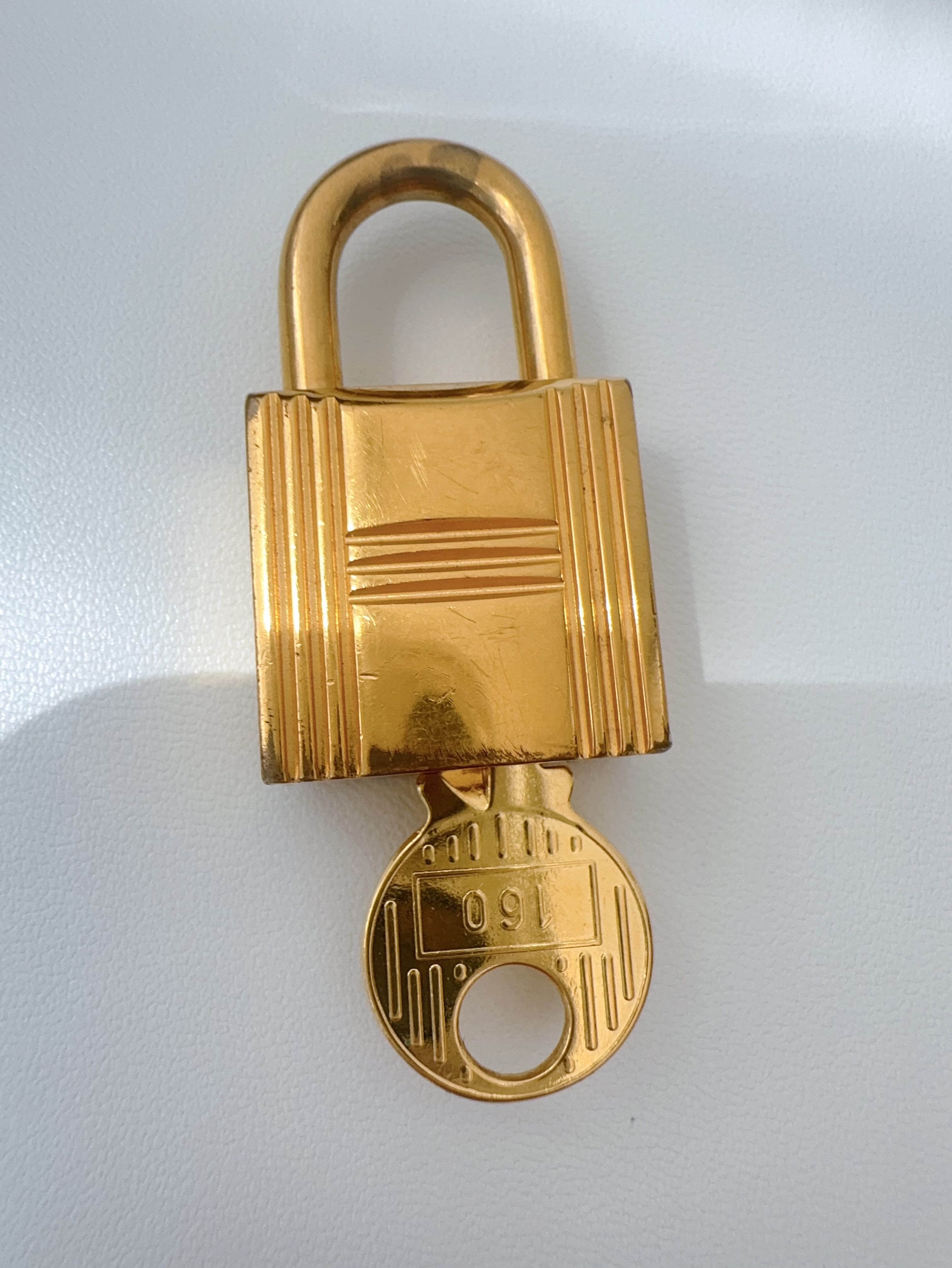 Hermes 菜篮子金棕18 c刻金扣