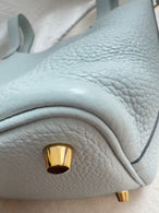 Hermes 菜篮子 圣杯蓝z刻18寸金扣