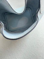 Hermes 菜篮子 圣杯蓝z刻18寸金扣