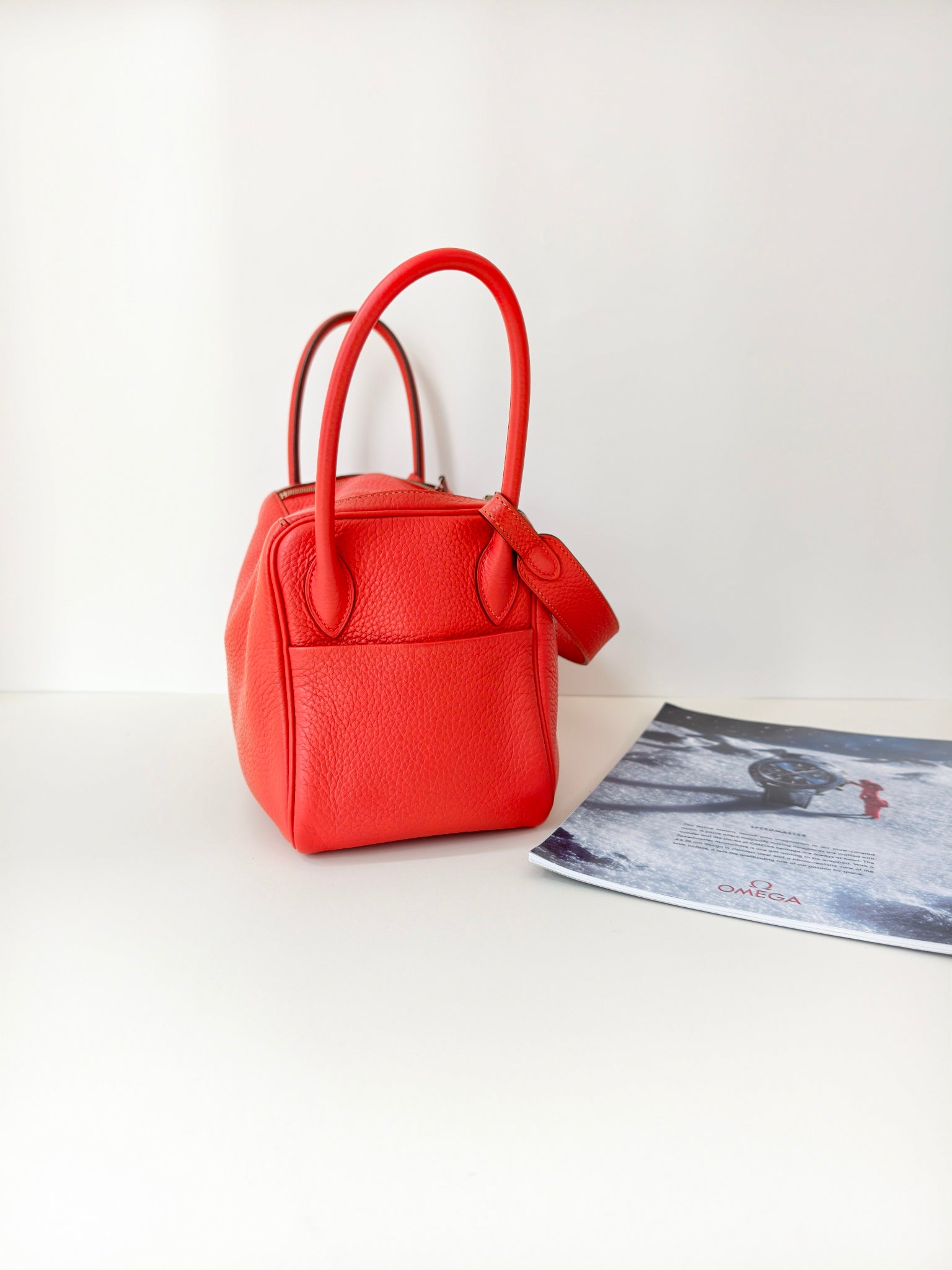 Hermeslindy26 斋普尔粉 银扣TC牛皮 T刻 2015 年 98新 AB级