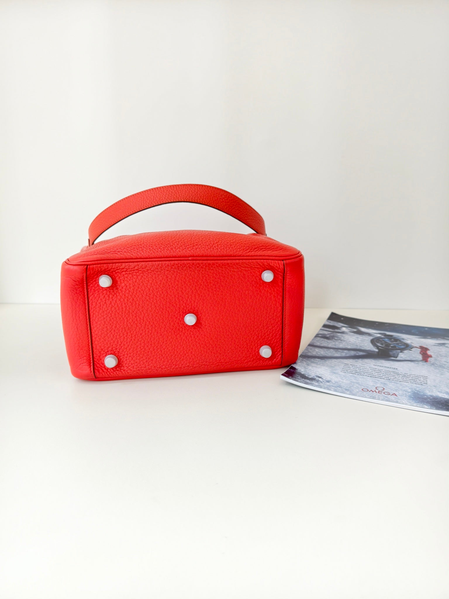 Hermeslindy26 斋普尔粉 银扣TC牛皮 T刻 2015 年 98新 AB级