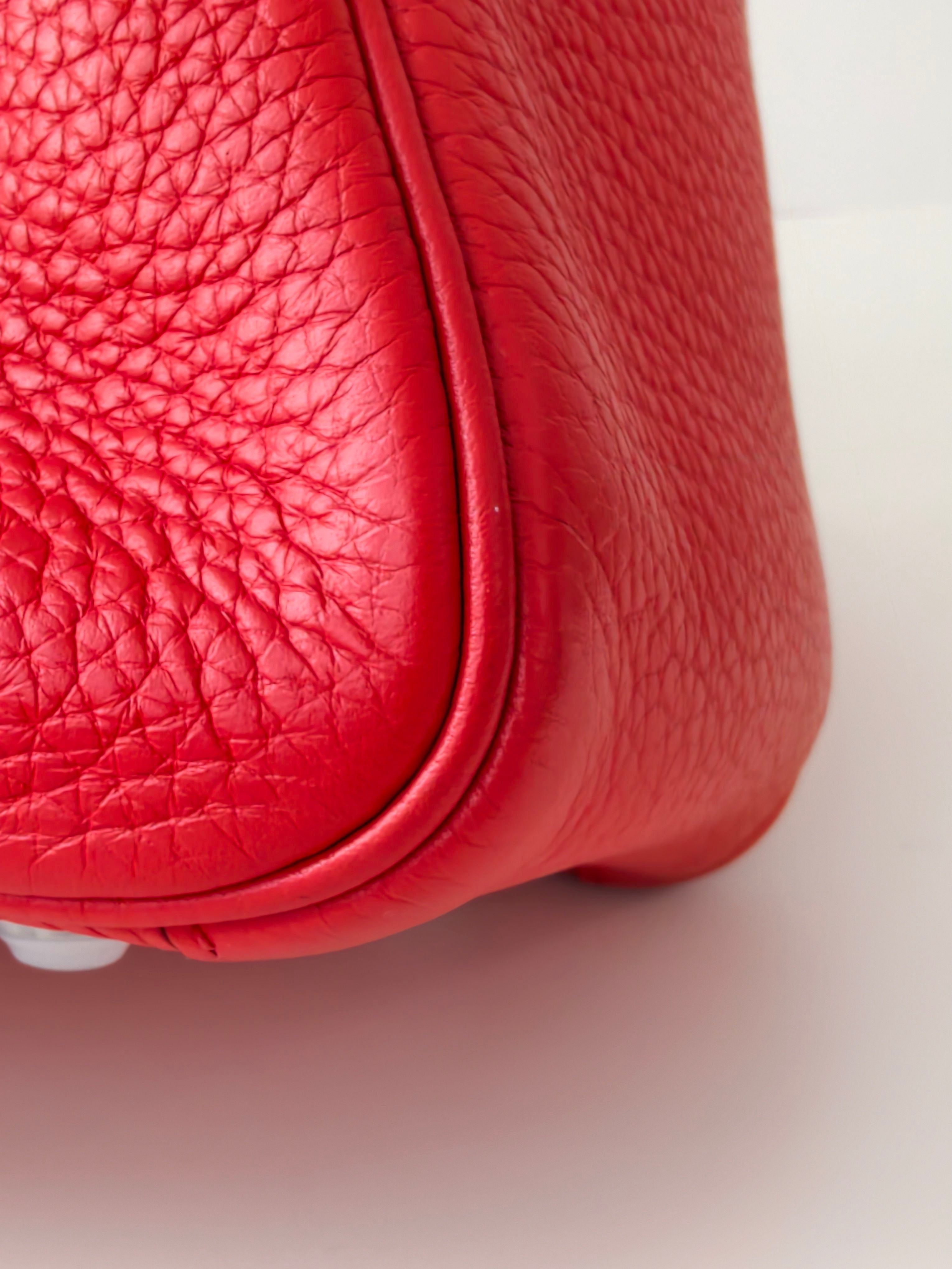 Hermeslindy26 斋普尔粉 银扣TC牛皮 T刻 2015 年 98新 AB级