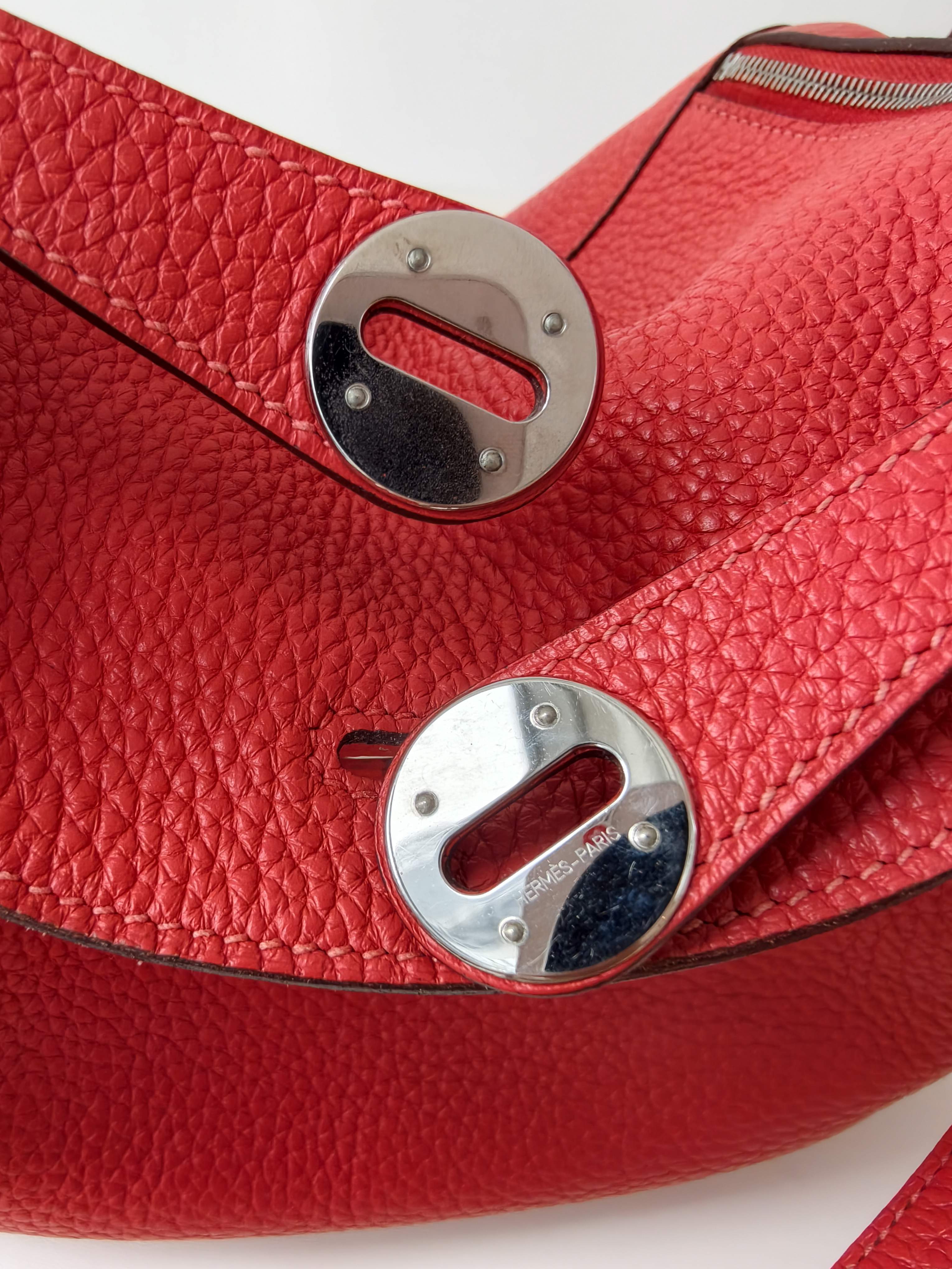 Hermeslindy26 斋普尔粉 银扣TC牛皮 T刻 2015 年 98新 AB级