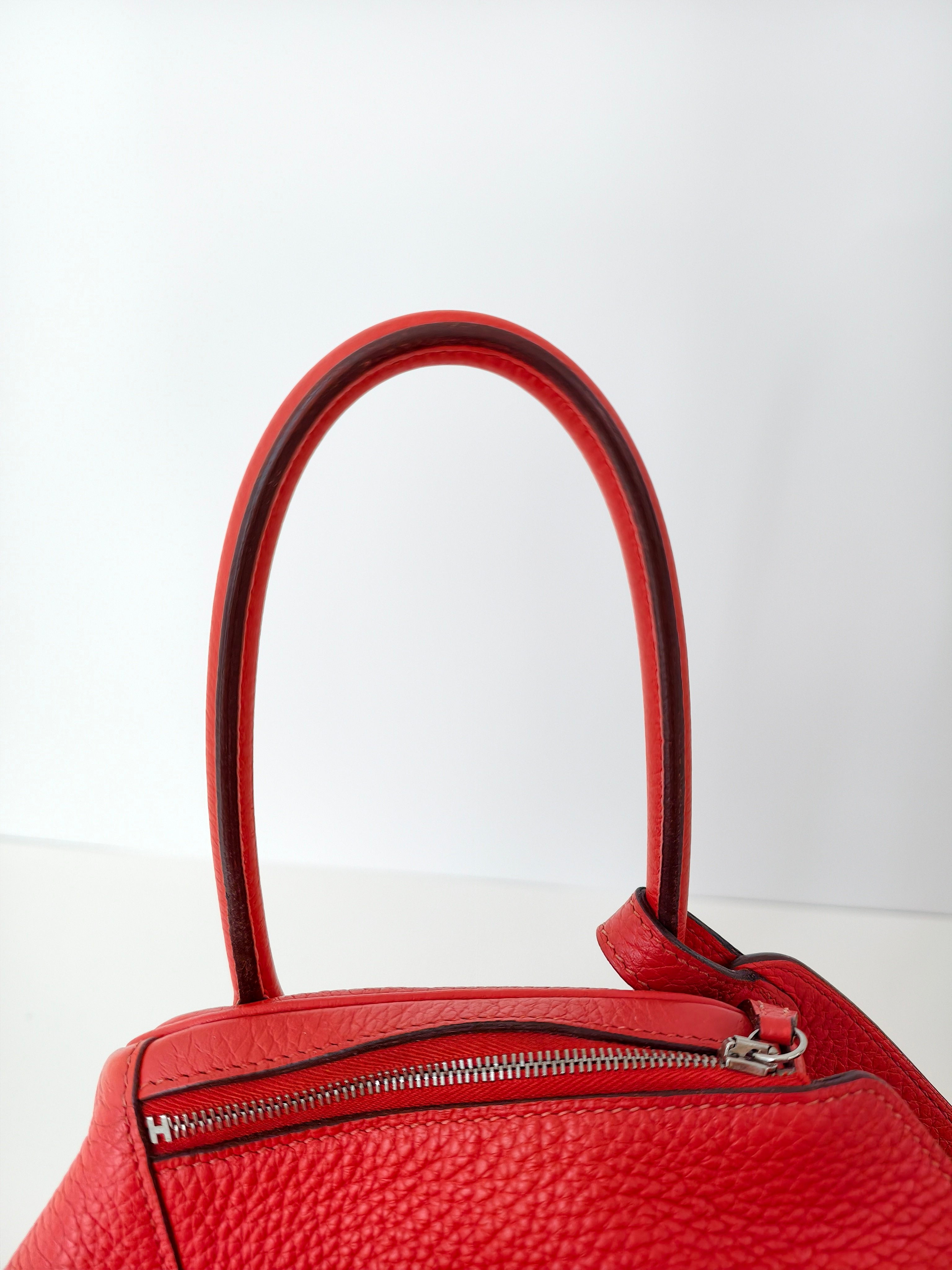 Hermeslindy26 斋普尔粉 银扣TC牛皮 T刻 2015 年 98新 AB级