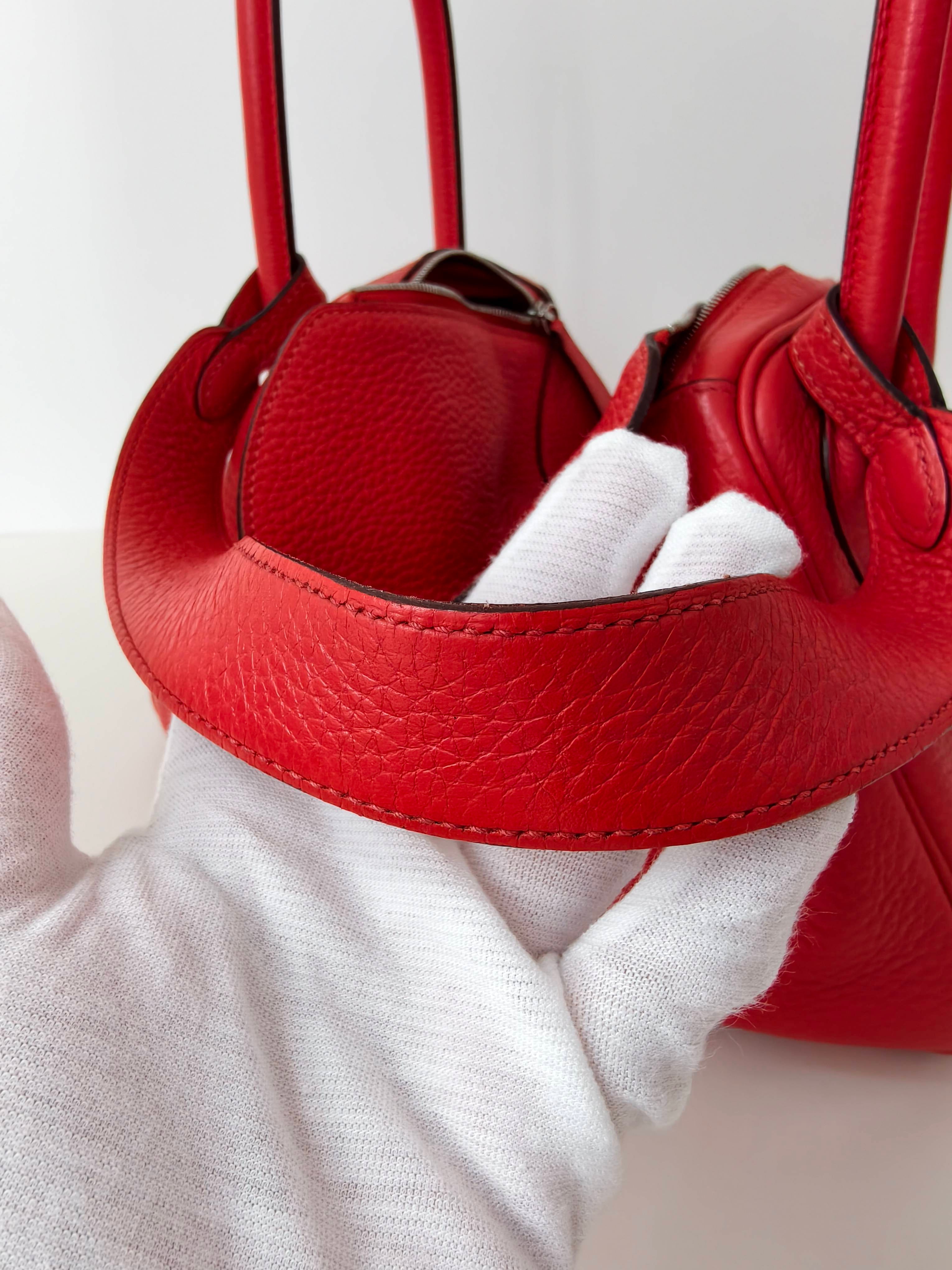 Hermeslindy26 斋普尔粉 银扣TC牛皮 T刻 2015 年 98新 AB级