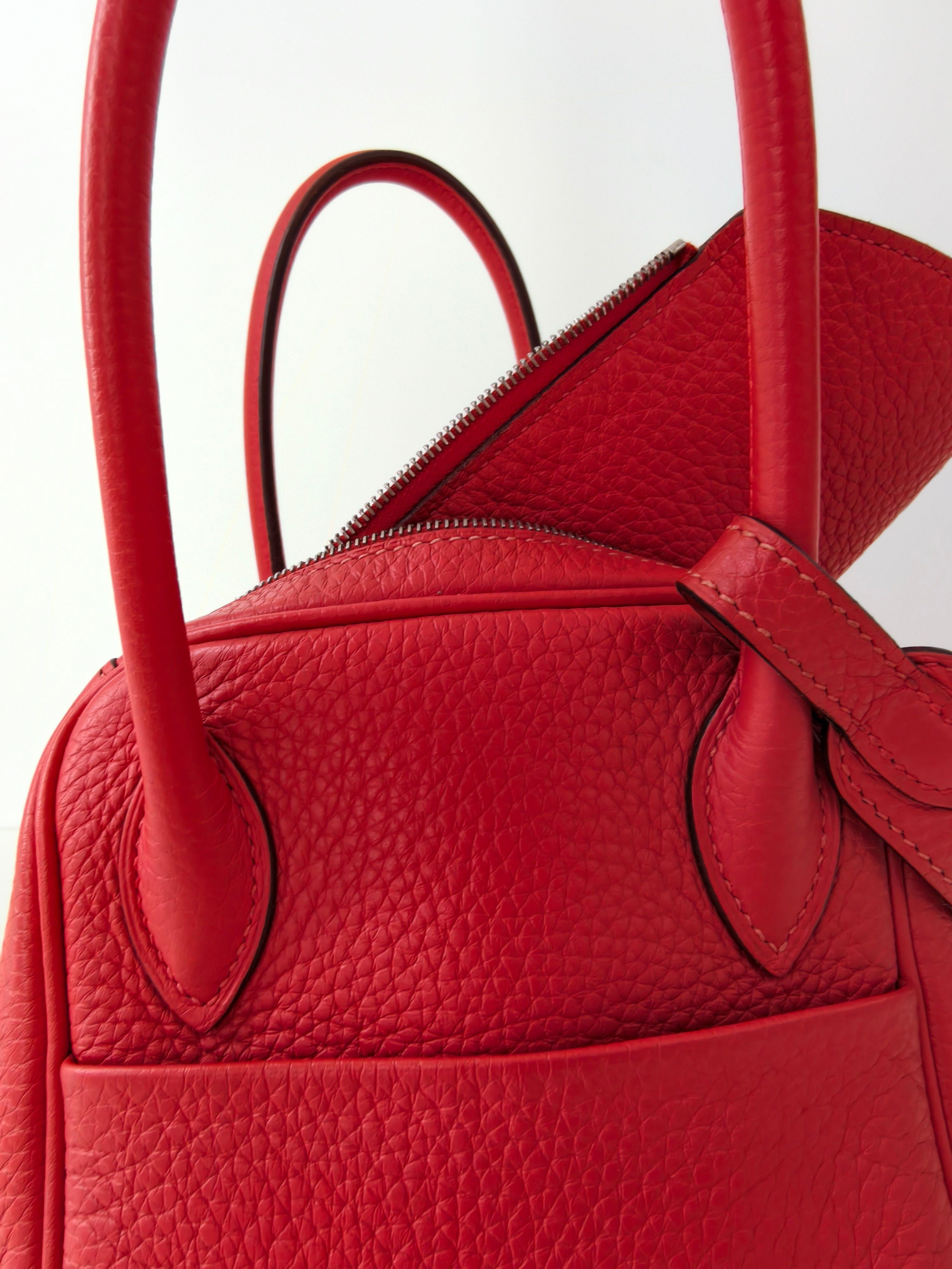 Hermeslindy26 斋普尔粉 银扣TC牛皮 T刻 2015 年 98新 AB级