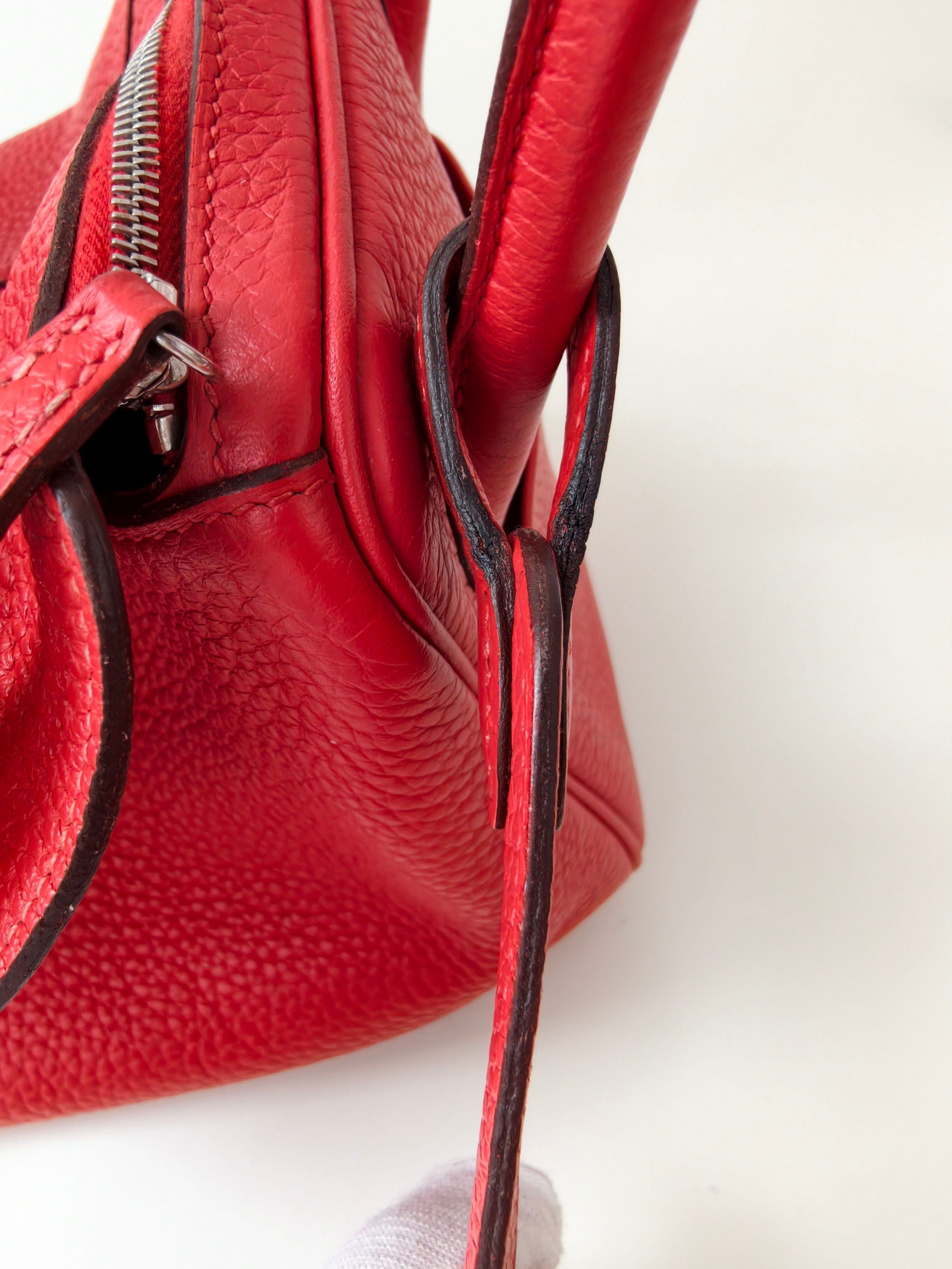 Hermeslindy26 斋普尔粉 银扣TC牛皮 T刻 2015 年 98新 AB级