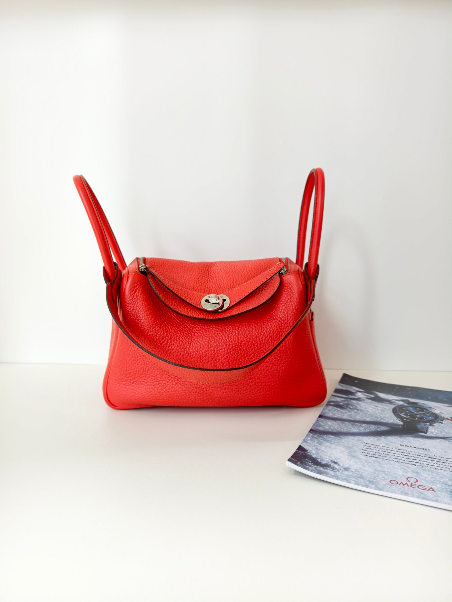 Hermeslindy26 斋普尔粉 银扣TC牛皮 T刻 2015 年 98新 AB级