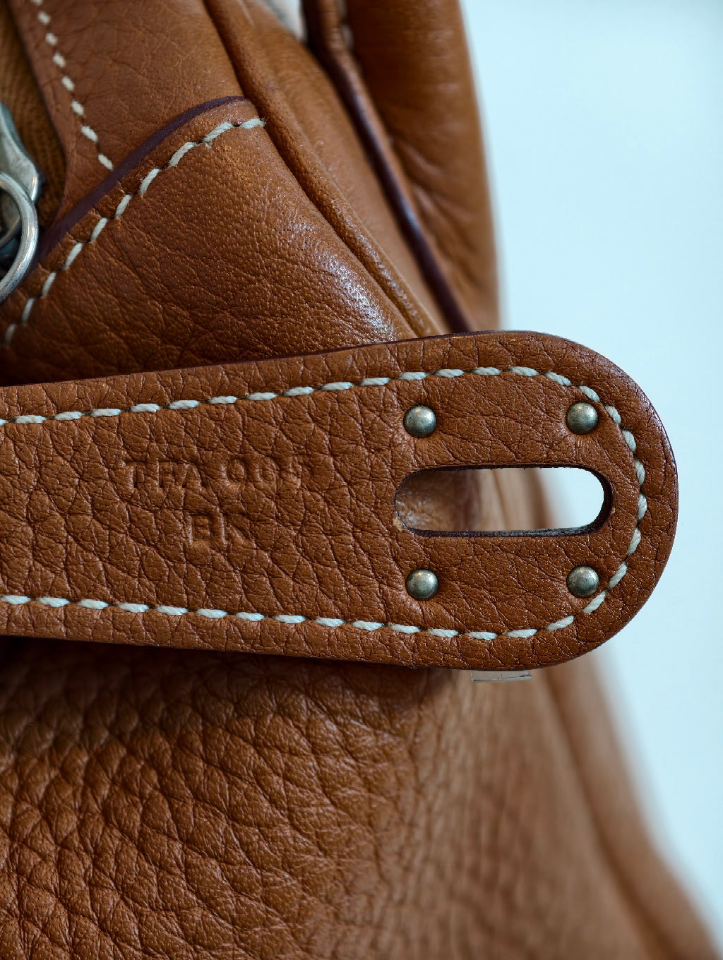 Hermes lindy30 金棕色银扣TC牛皮 T刻 2015 年