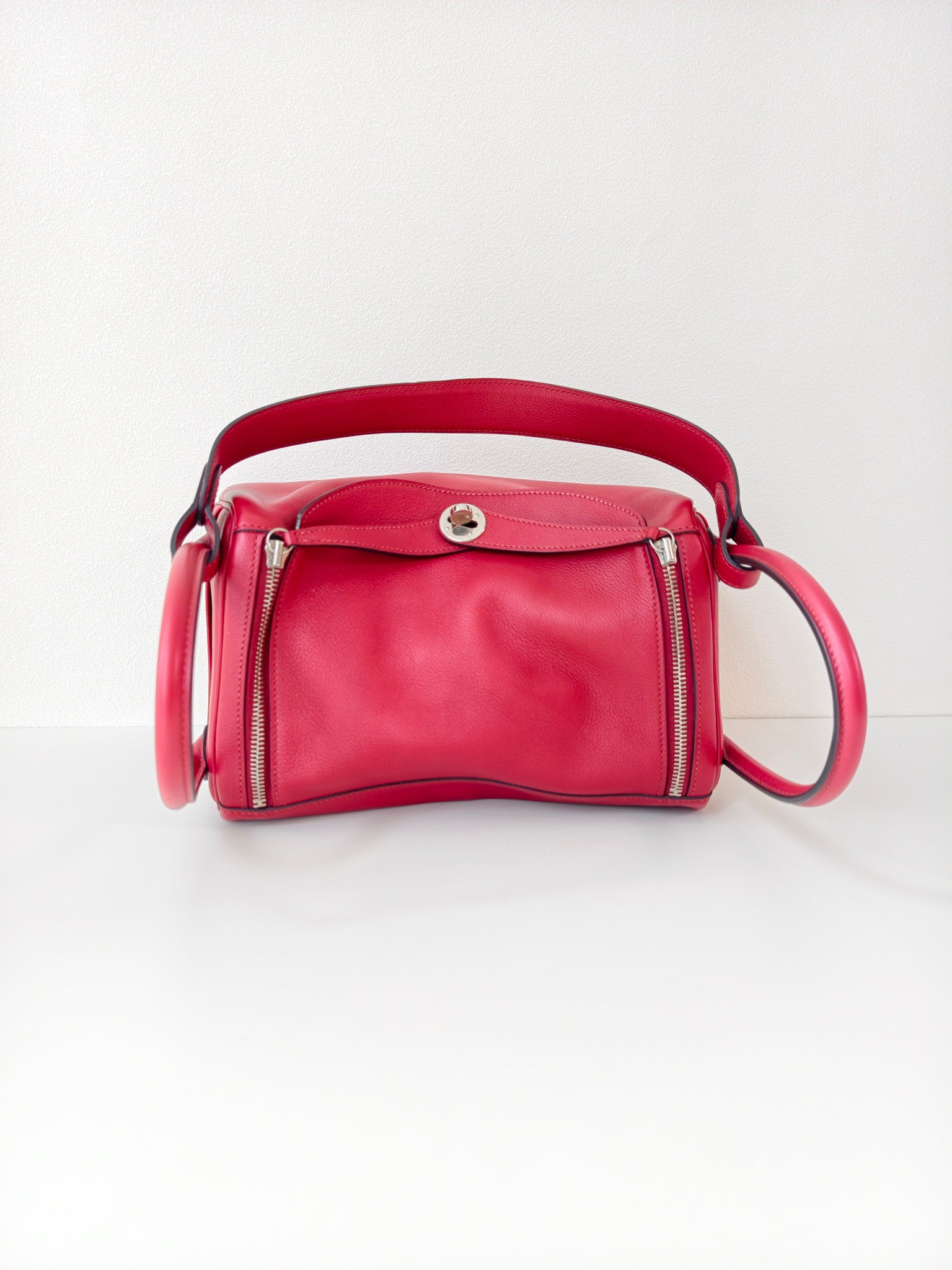 Hermes lindy 30 红色 X刻 年份:2016年 97新