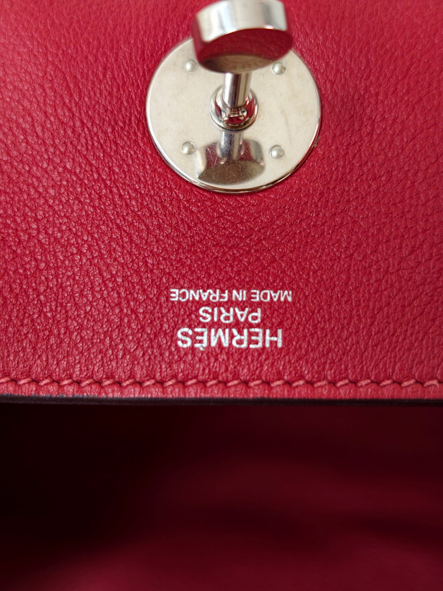 Hermes lindy 30 红色 X刻 年份:2016年 97新