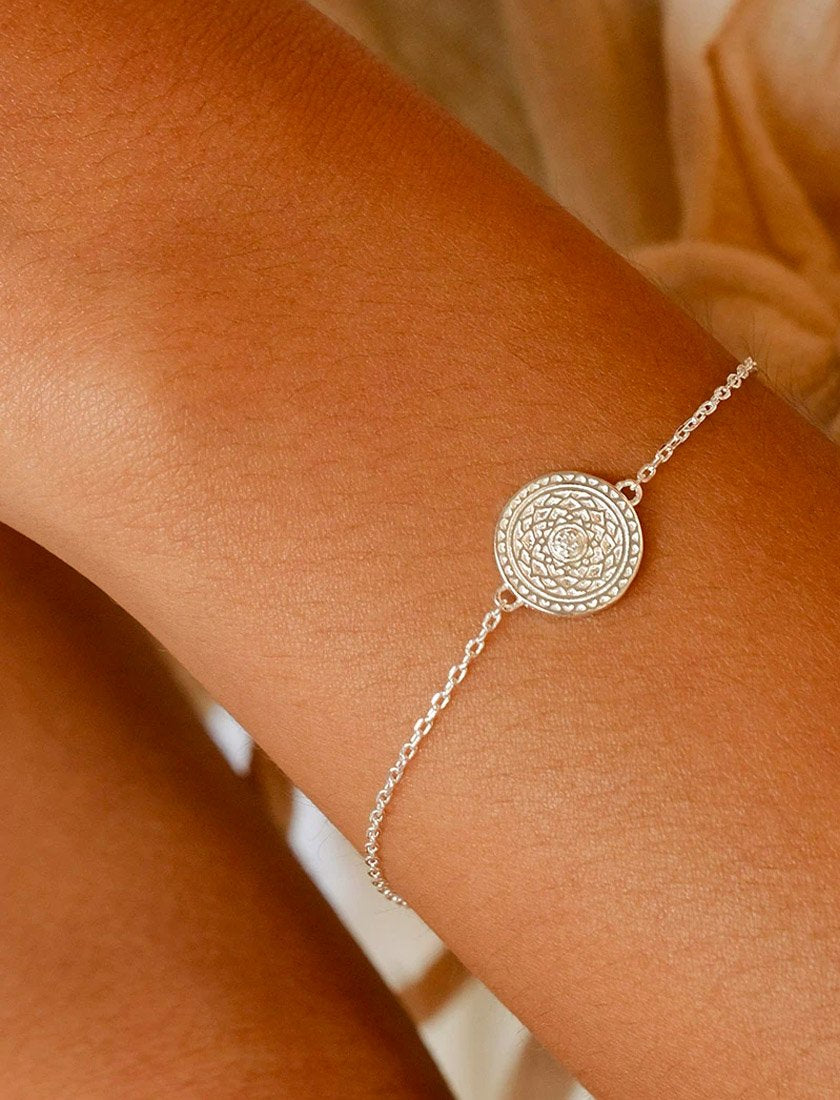 Sterling Silver Heart Bracelet