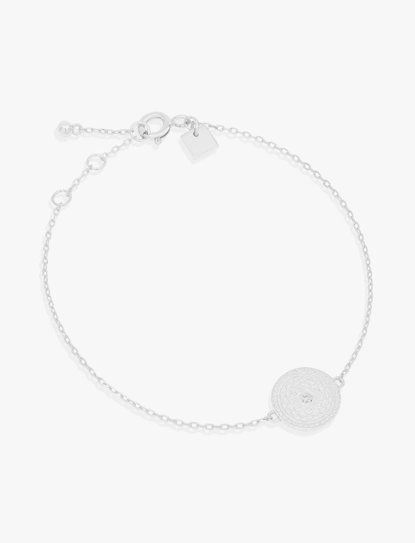 Sterling Silver Heart Bracelet